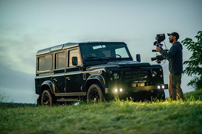 Mike on Helderburg Defender shoot